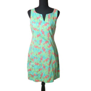 Haley & the Hound seahorse sheath dress, size 6